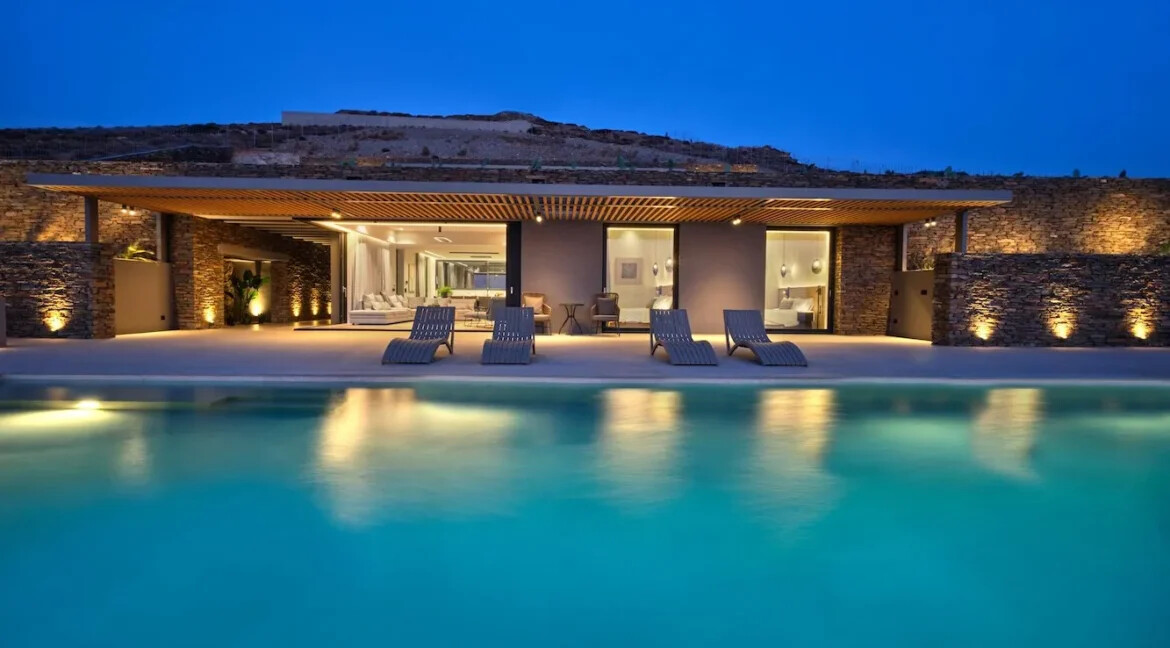 2 Luxury Seafront Villas for Sale in Andros Greece 6