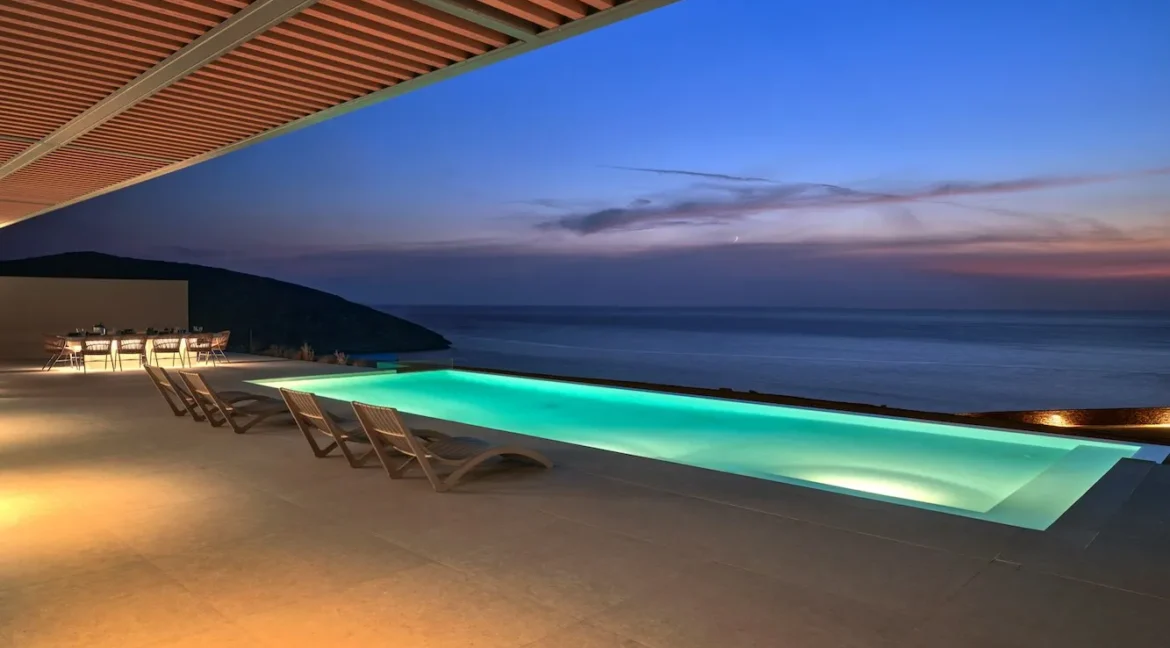 2 Luxury Seafront Villas for Sale in Andros Greece 7