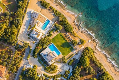 2 Seafront Villas for sale near Athens with private beach, Chalkida