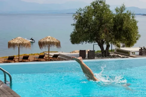 2 Seafront Villas for sale near Athens with private beach, Chalkida 1