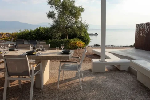 2 Seafront Villas for sale near Athens with private beach, Chalkida 11