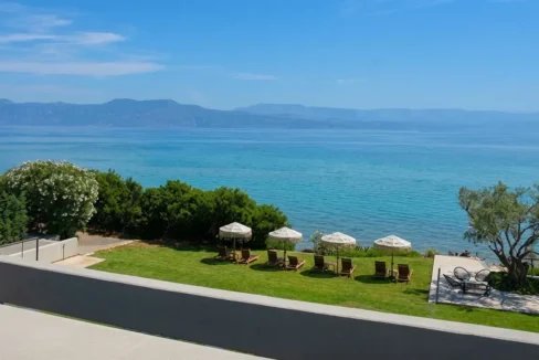 2 Seafront Villas for sale near Athens with private beach, Chalkida 13