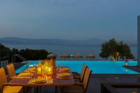 2 Seafront Villas for sale near Athens with private beach, Chalkida 2