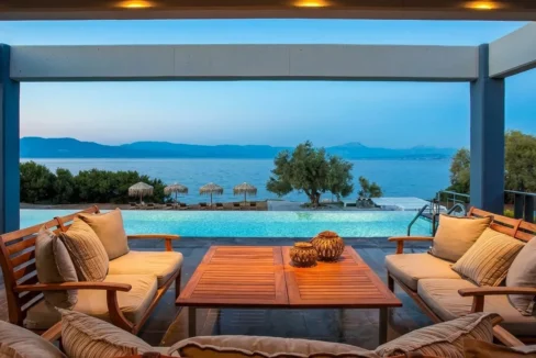 2 Seafront Villas for sale near Athens with private beach, Chalkida 3