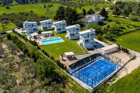 5 Luxury Homes with Shared Pool for sale Halkidiki Paliouri 1