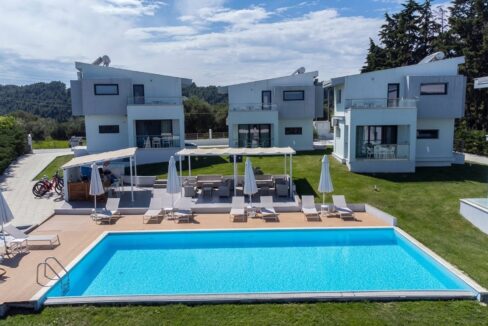 5 Luxury Homes with Shared Pool for sale Halkidiki Paliouri 4