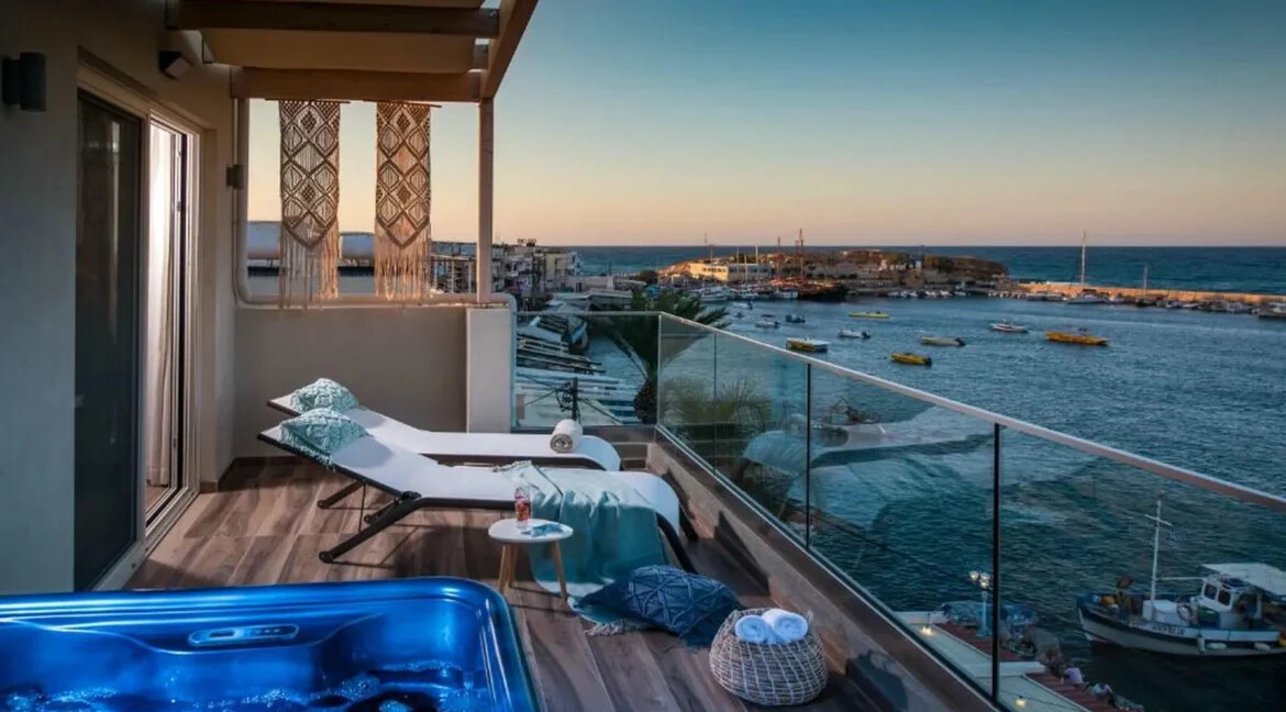 Apartments and Store by the Sea in Crete for Sale