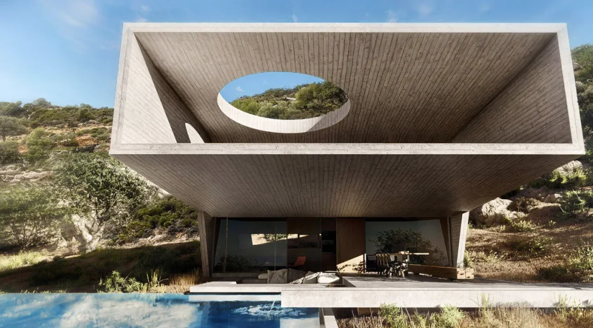 Architectural Home for Sale in Rhodes 9