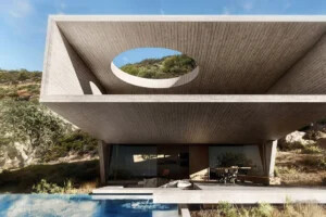 Architectural Home for Sale in Rhodes