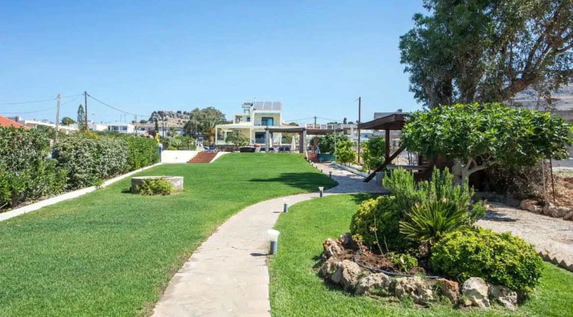 Beach Front Villa with Pool in Rhodes for Sale 1