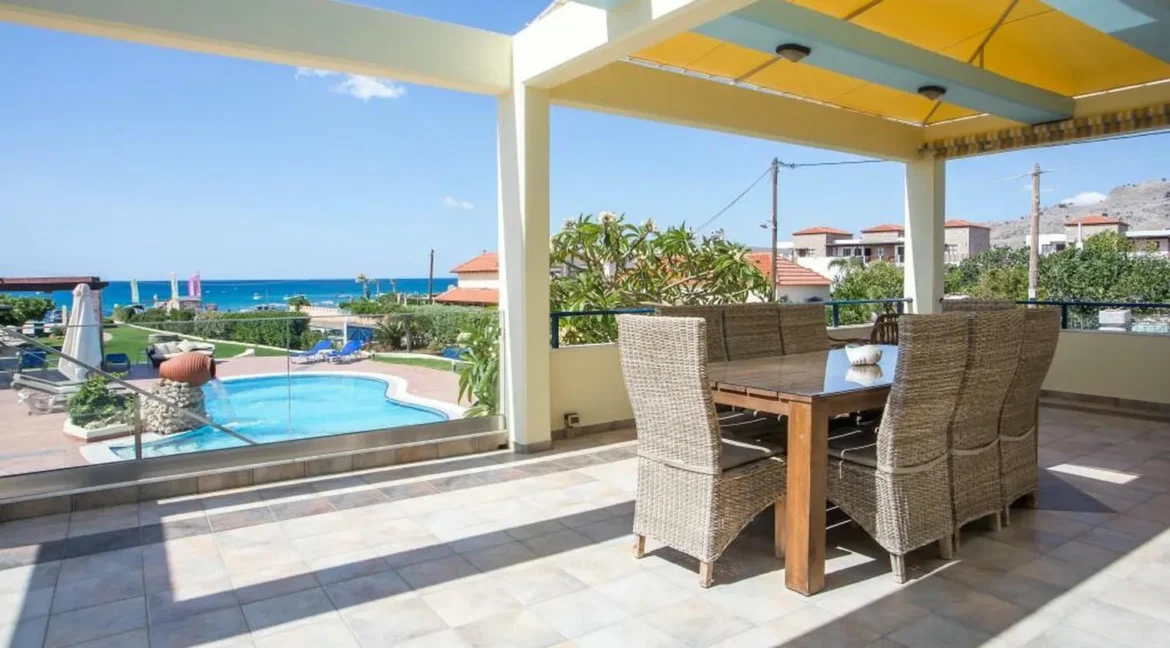 Beach Front Villa with Pool in Rhodes for Sale 14