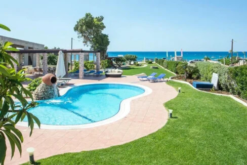 Beach Front Villa with Pool in Rhodes for Sale