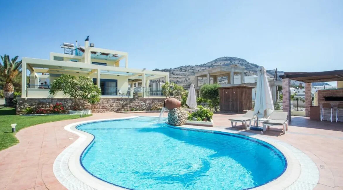 Beach Front Villa with Pool in Rhodes for Sale 3