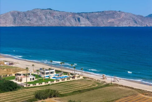 Beachfront Mansion for Sale in Crete Greece