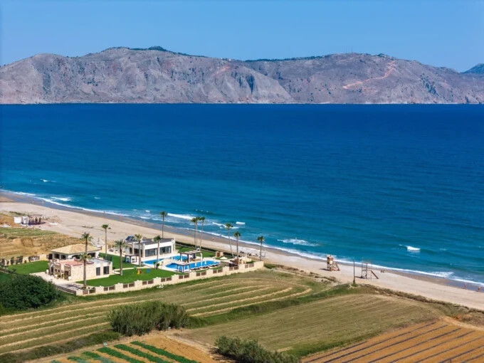 Beachfront Mansion for Sale in Crete Greece