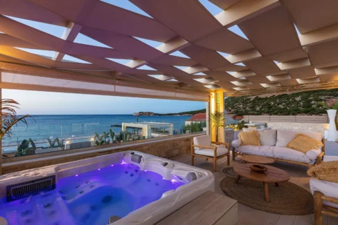 Beachfront Villa with Direct Access To The Beach, Rethymno, Crete Greece 21