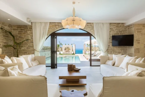 Beachfront Villa with Direct Access To The Beach, Rethymno, Crete Greece 30