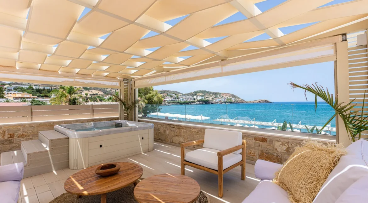Beachfront Villa with Direct Access To The Beach, Rethymno, Crete Greece 33