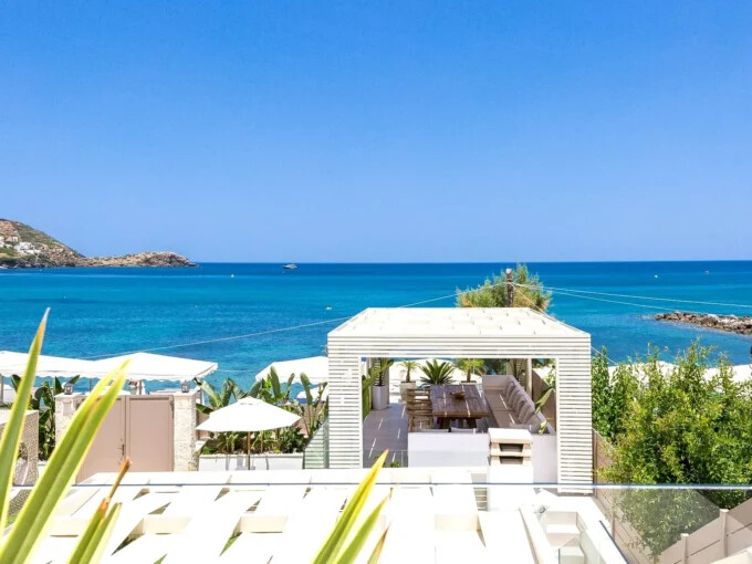 Beachfront Villa with Direct Access To The Beach, Rethymno, Crete Greece