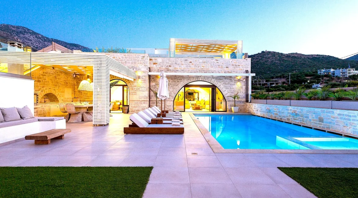 Beachfront Villa with Direct Access To The Beach, Rethymno, Crete Greece 36