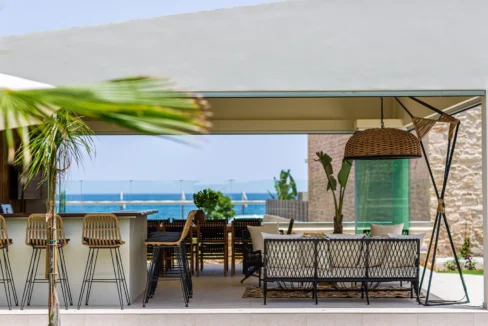 Beachfront Villa with Direct Access To The Beach, Rethymno, Crete Greece 9