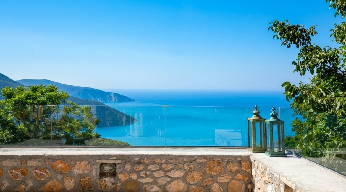 Charming Sea-View Villa for Sale Kefalonia, Near Myrtos Beach