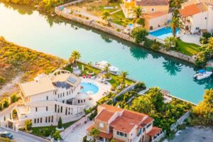 Corfu town Villa with deck for your boat for sale