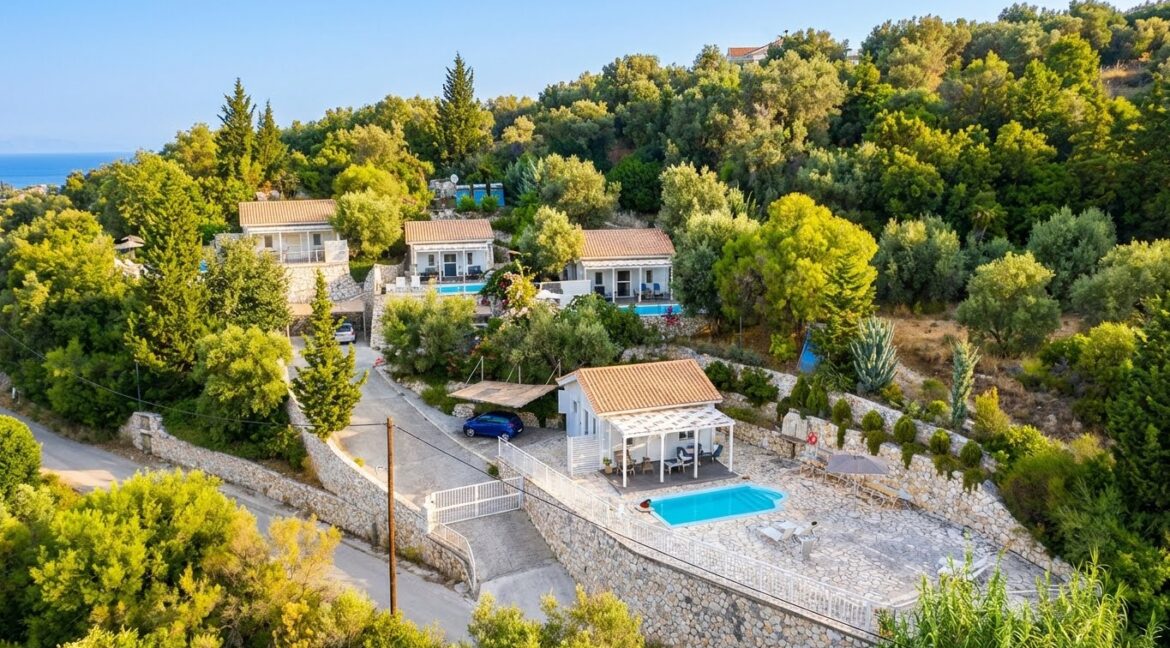 Eco-Friendly Cottage Complex for Sale in Lefkada