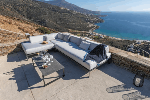 Luxury Cave Villa Andros island for sale – Above Kypri Beach