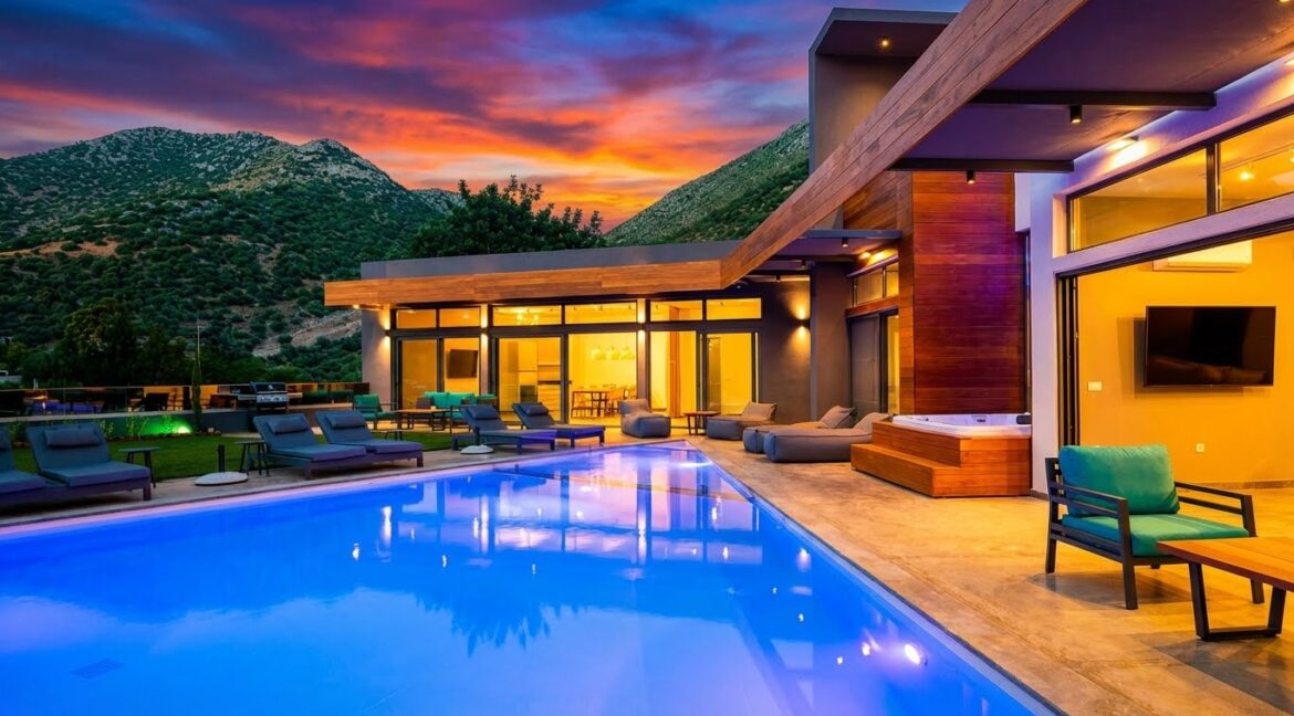 Luxury Sea-View Villa for Sale in Bali Crete, Rethymno