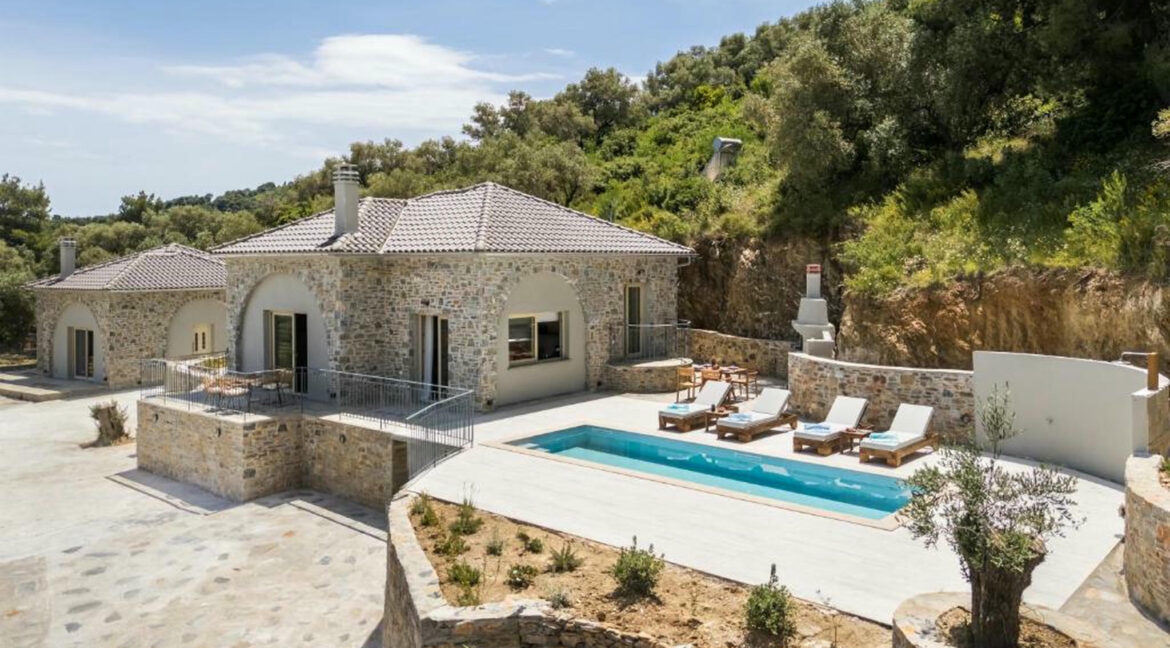 Luxury Stone Sea-View Villas for Sale in Skopelos 2