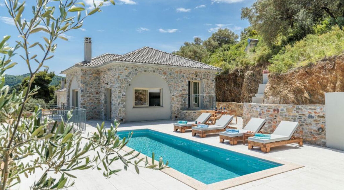 Luxury Stone Sea-View Villas for Sale in Skopelos 8