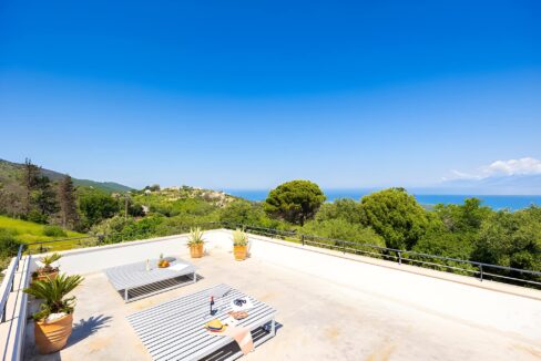 Minimal Sea-View Villa for Sale in Corfu, with Pool & Roof Terrace 2