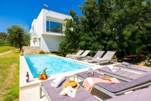 Minimal Sea-View Villa for Sale in Corfu