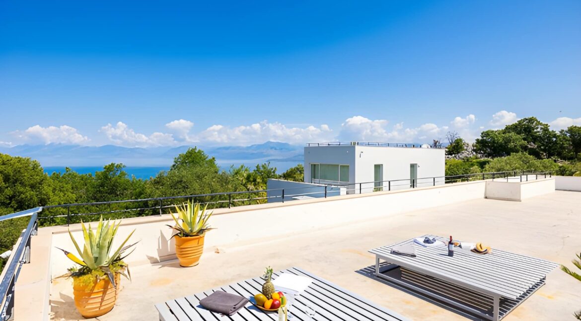 Minimal Sea-View Villa for Sale in Corfu, with Pool & Roof Terrace 4
