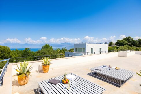 Minimal Sea-View Villa for Sale in Corfu, with Pool & Roof Terrace 4