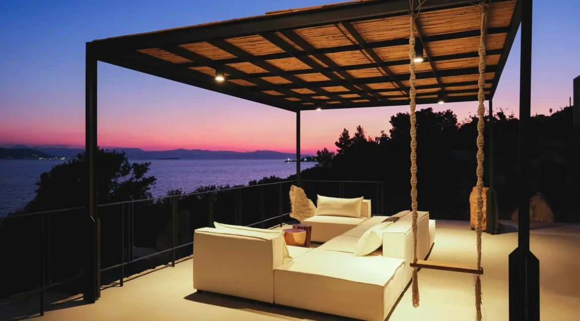 Modern Seafront Villa for sale Aegina Greece 1