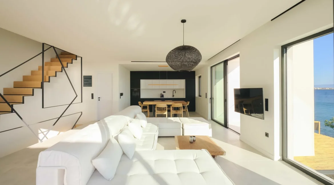 Modern Seafront Villa for sale Aegina Greece 22