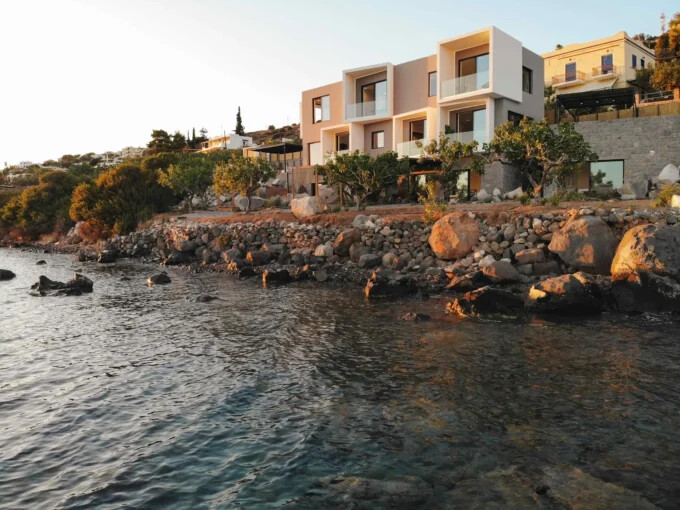 Modern Seafront Villa for sale Aegina Greece