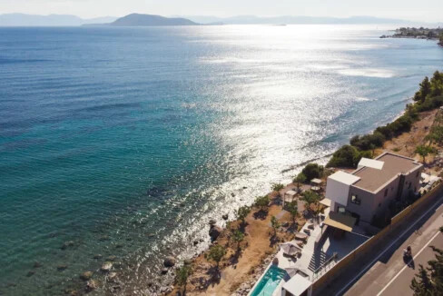 Modern Waterfront Villa for Sale Aegina Greece