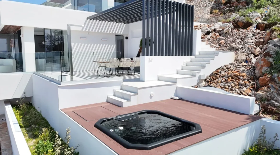 Mountain Villa With Sea View for Sale Chania Crete 17