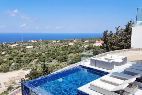 Mountain Villa With Sea View for Sale Chania Crete 19