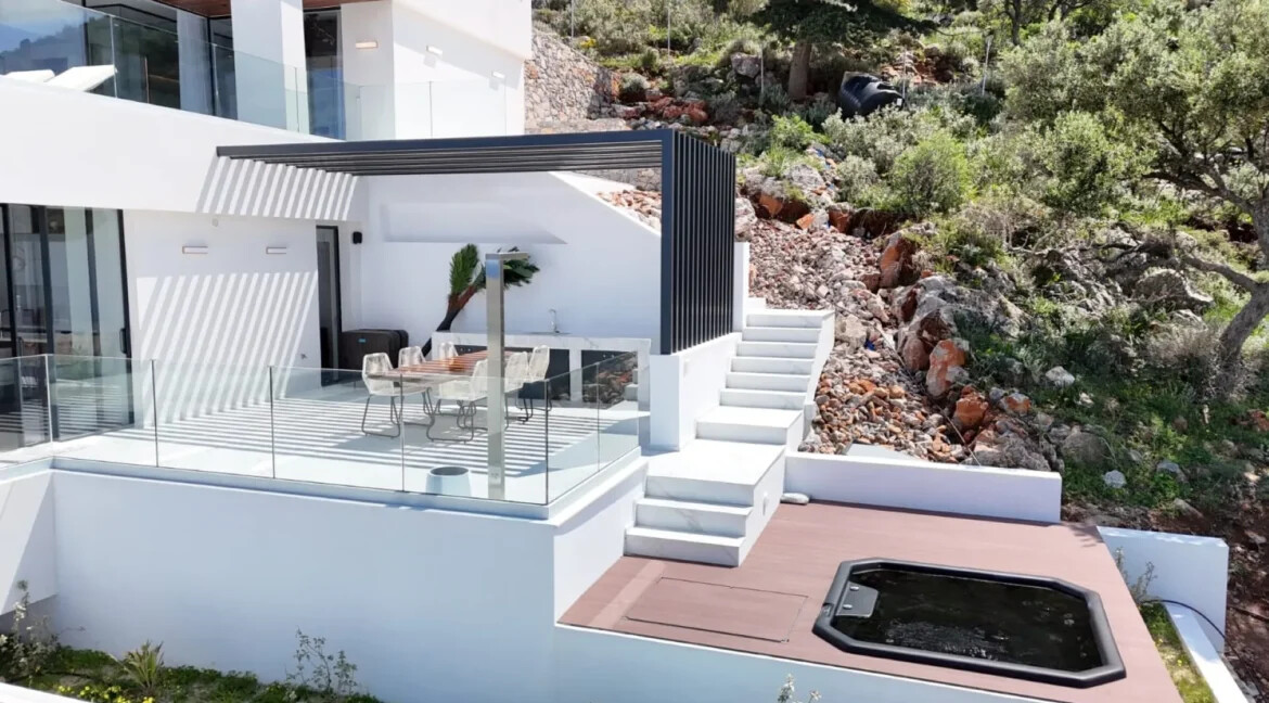 Mountain Villa With Sea View for Sale Chania Crete 20