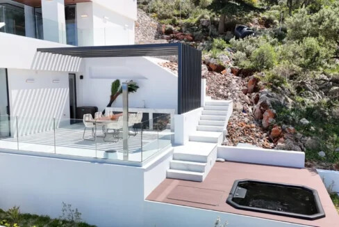 Mountain Villa With Sea View for Sale Chania Crete 20