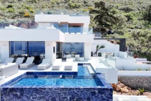 Mountain Villa With Sea View for Sale Chania Crete