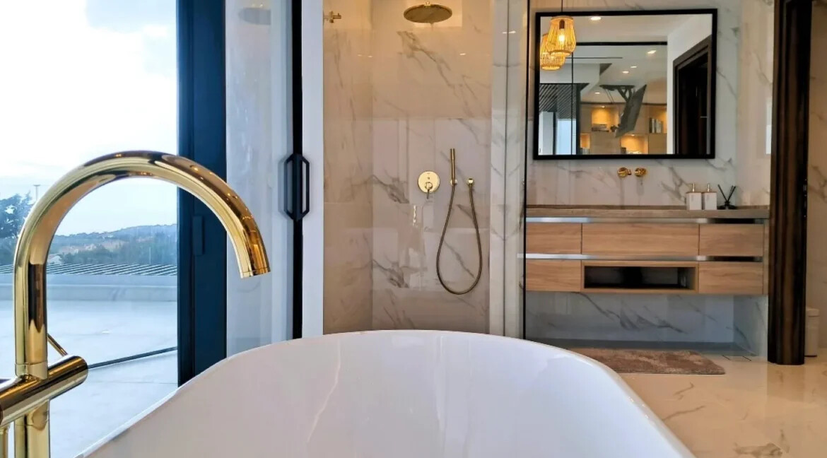 Mountain Villa With Sea View for Sale Chania Crete 4