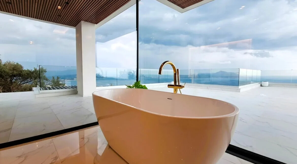 Mountain Villa With Sea View for Sale Chania Crete 5