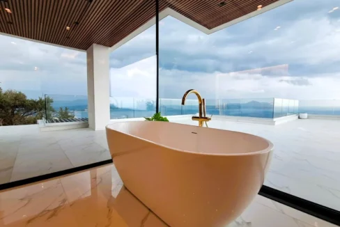 Mountain Villa With Sea View for Sale Chania Crete 5