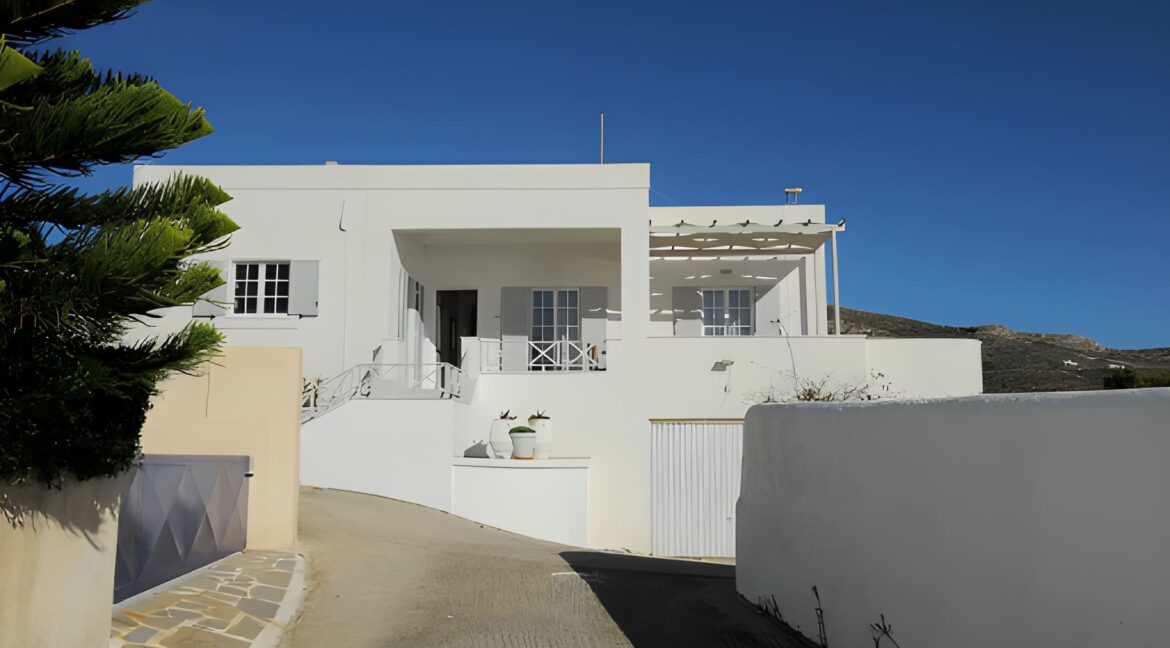 Sea View Villa for sale Syros Aegean 1