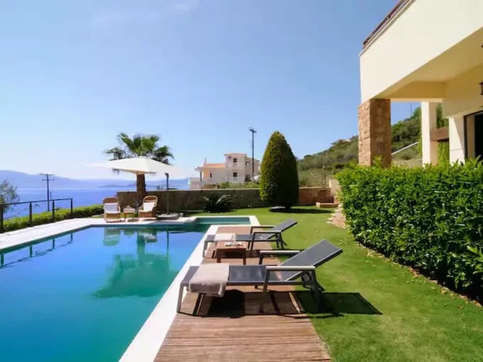 Sea View Villa in Theologos near Athens